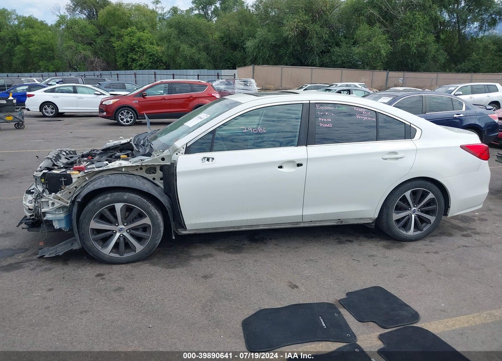 2015 SUBARU LEGACY 2.5I LIMITED VIN: 4S3BNAN67F3044128