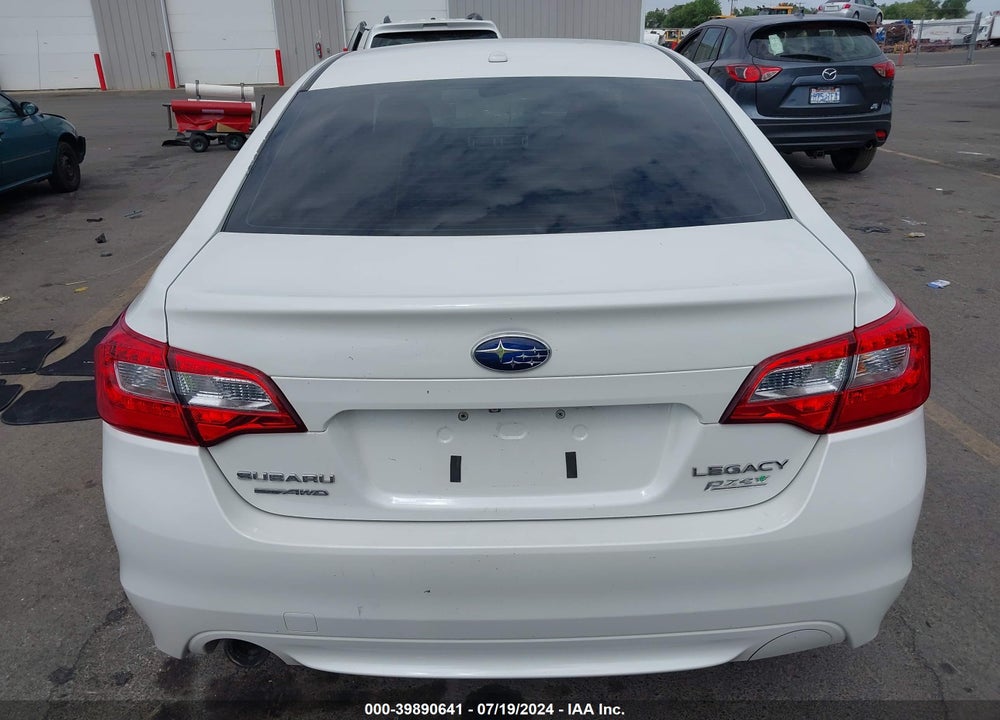 2015 SUBARU LEGACY 2.5I LIMITED VIN: 4S3BNAN67F3044128