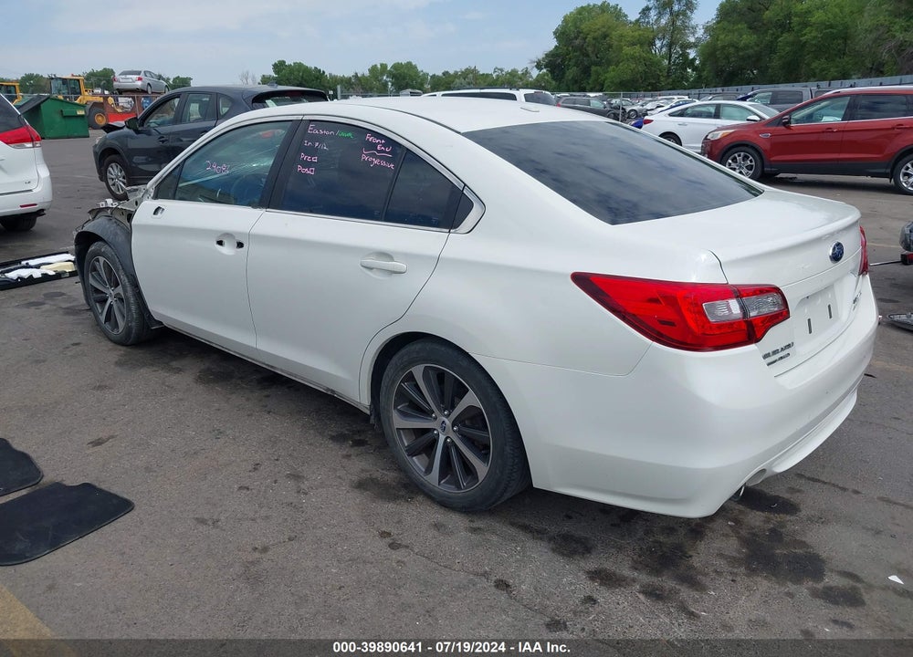 2015 SUBARU LEGACY 2.5I LIMITED VIN: 4S3BNAN67F3044128