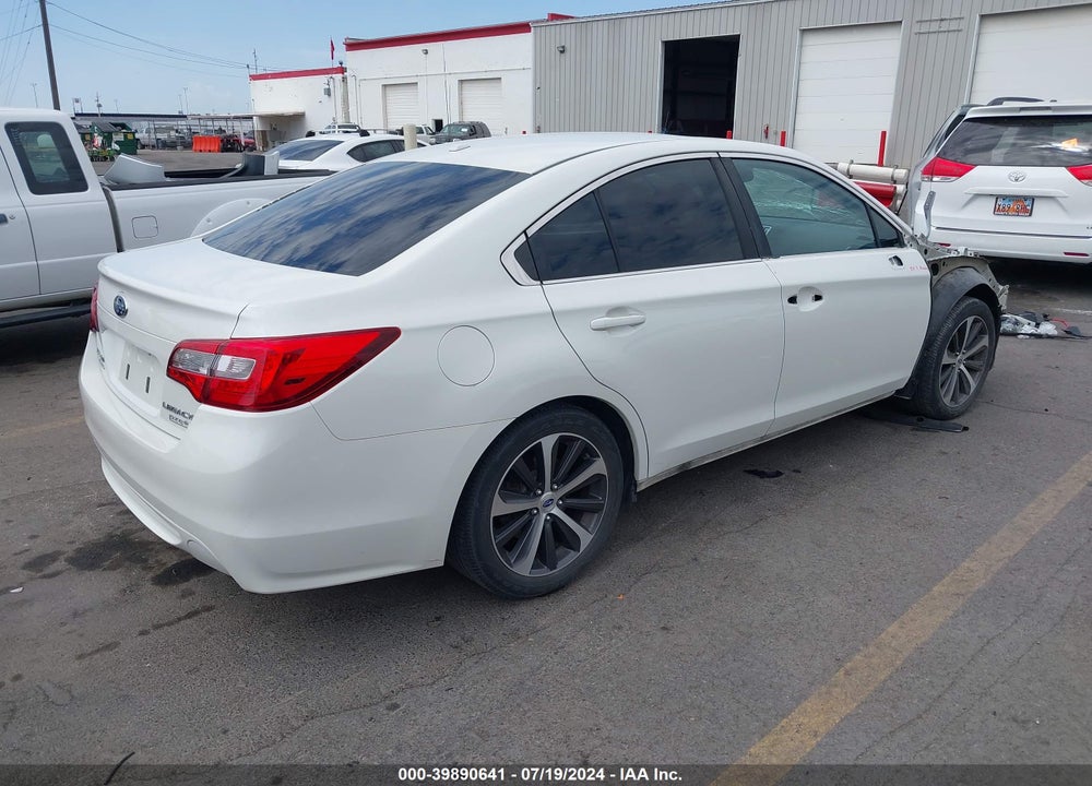 2015 SUBARU LEGACY 2.5I LIMITED VIN: 4S3BNAN67F3044128