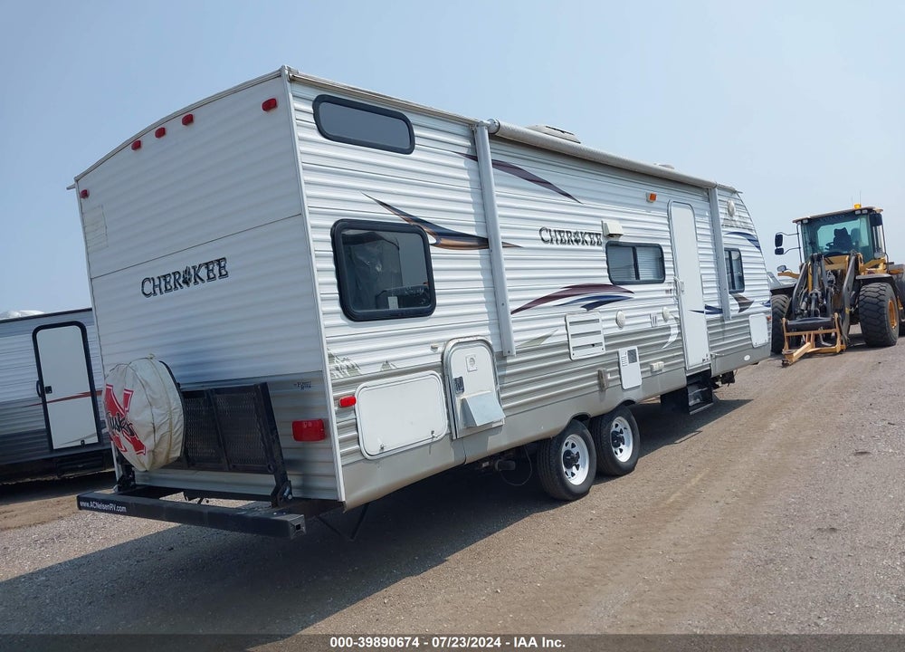 2012 FOREST RIVER CHEROKEE TRAVEL TRAILER VIN: 4X4TCKC21CX113006