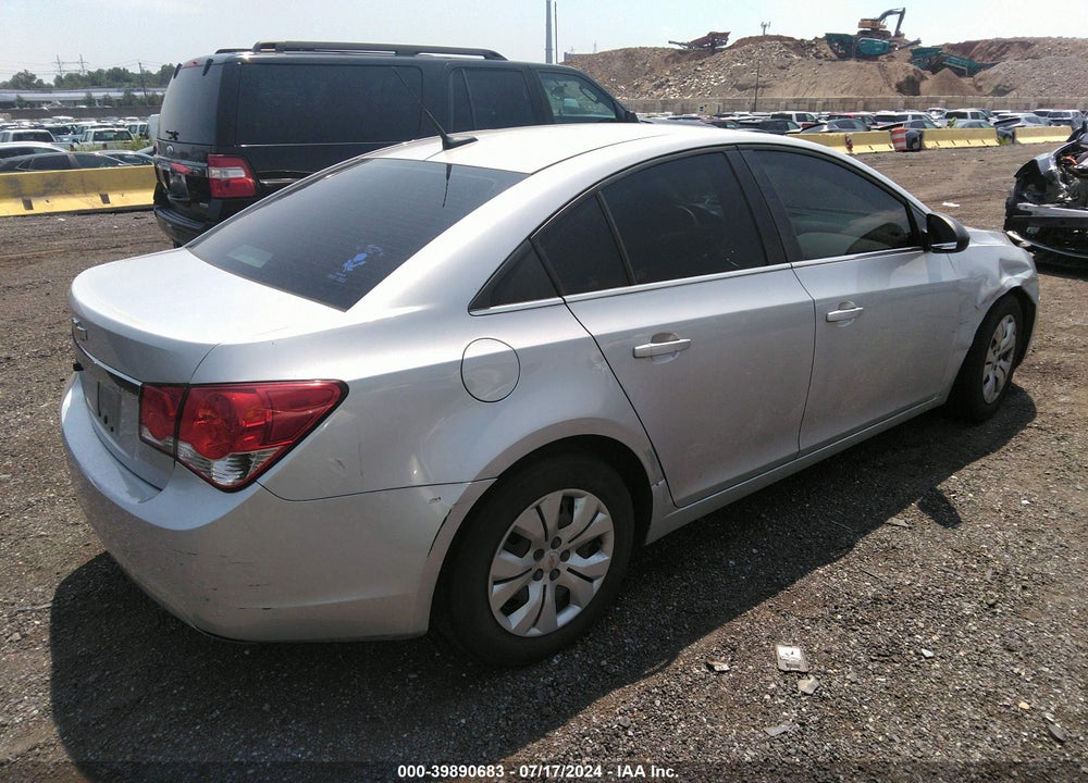 2012 CHEVROLET CRUZE LS VIN: 1G1PC5SH9C7242974