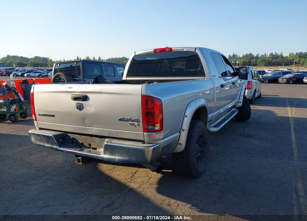 2006 DODGE RAM 3500 LARAMIE VIN: 3D7LX39C86G137012