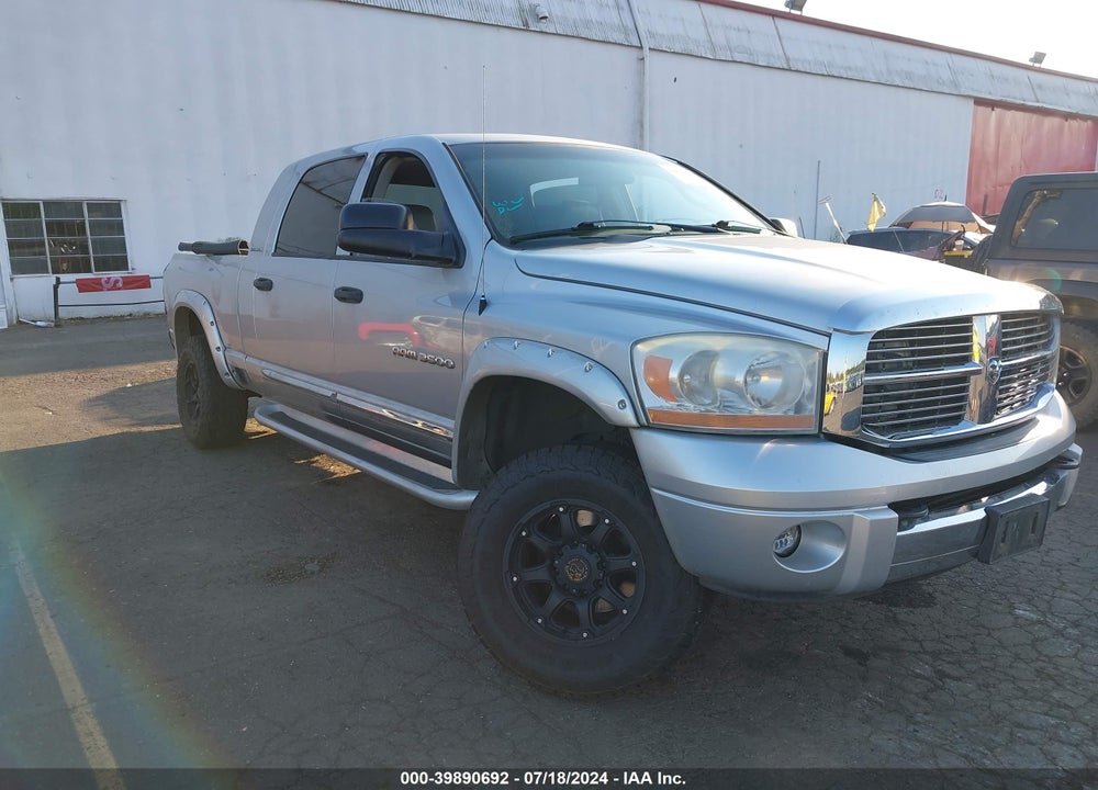 2006 DODGE RAM 3500 LARAMIE VIN: 3D7LX39C86G137012