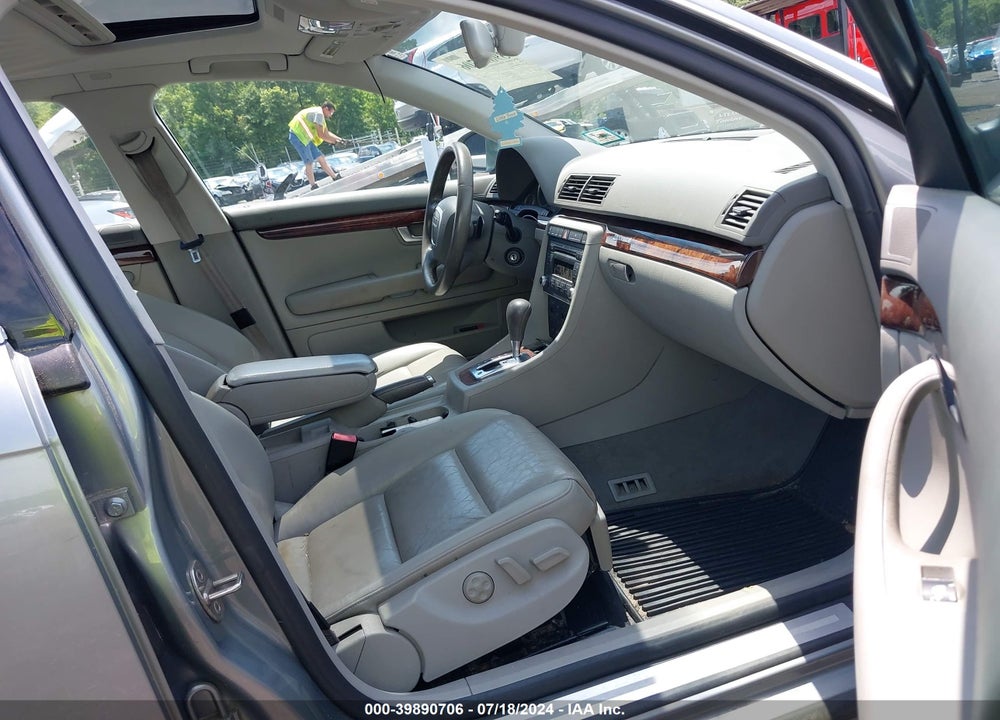 2008 AUDI A4 3.2 VIN: WAUDH78E38A050123