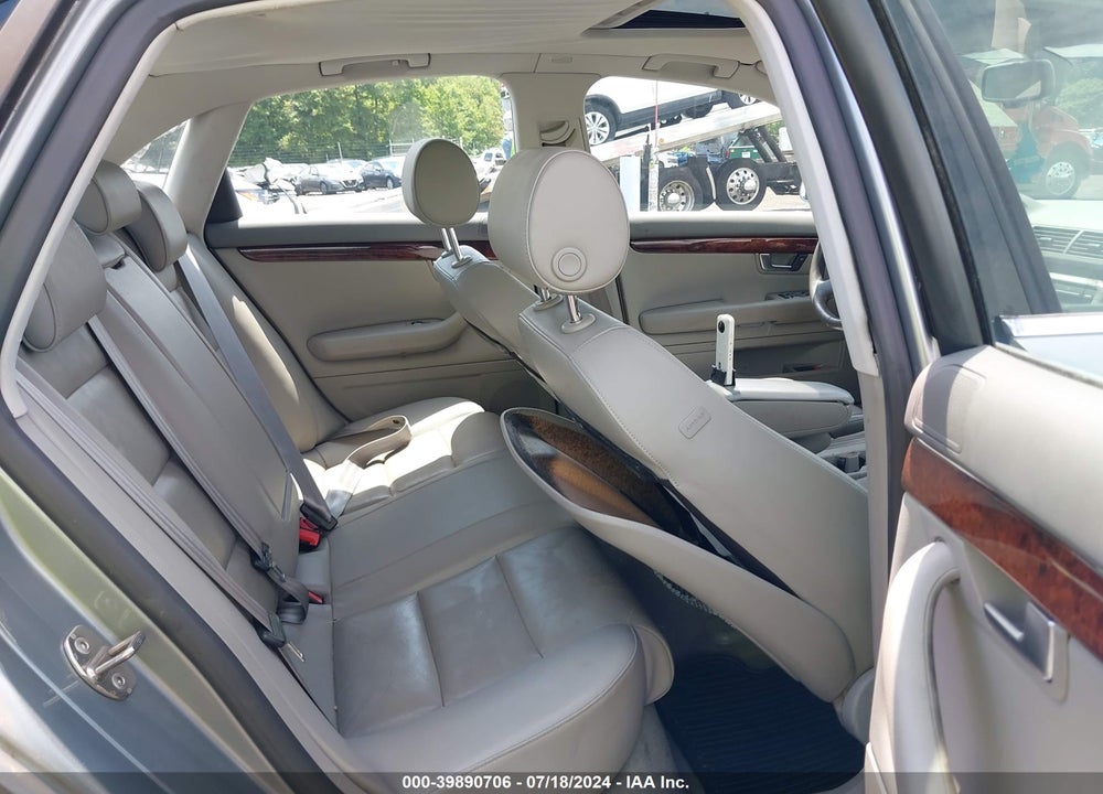 2008 AUDI A4 3.2 VIN: WAUDH78E38A050123