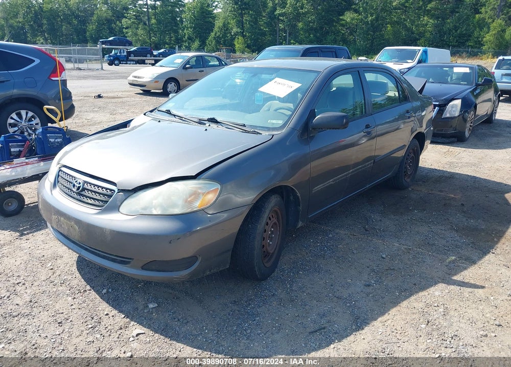2007 TOYOTA COROLLA CE VIN: 2T1BR32E67C812296