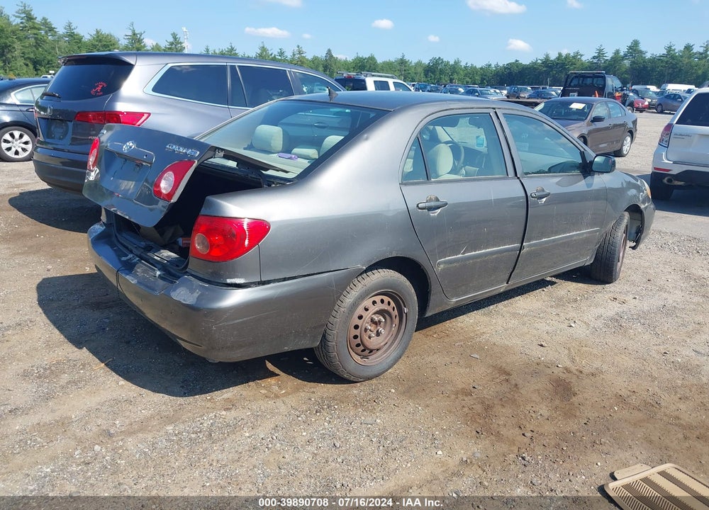 2007 TOYOTA COROLLA CE VIN: 2T1BR32E67C812296