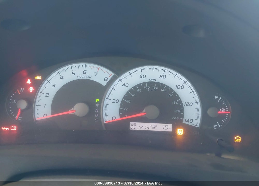 2011 TOYOTA CAMRY SE VIN: 4T1BF3EK9BU749860