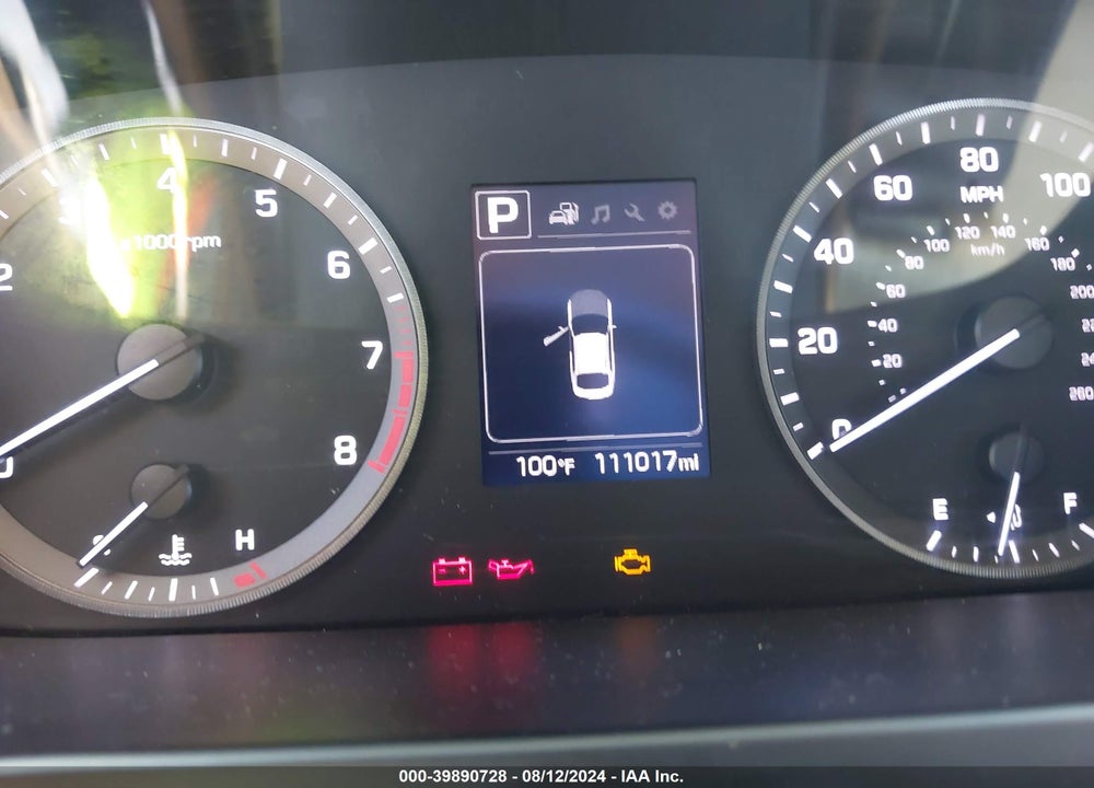 2016 HYUNDAI SONATA SE VIN: 5NPE24AF7GH424024