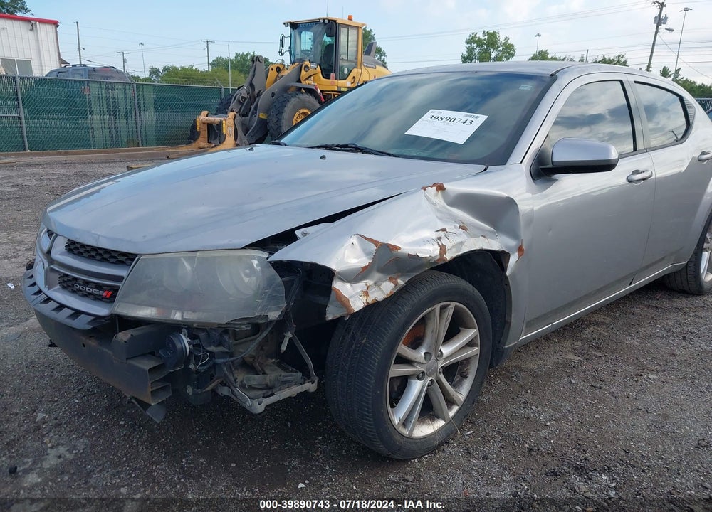 2014 DODGE AVENGER SXT VIN: 1C3CDZCB7EN233990