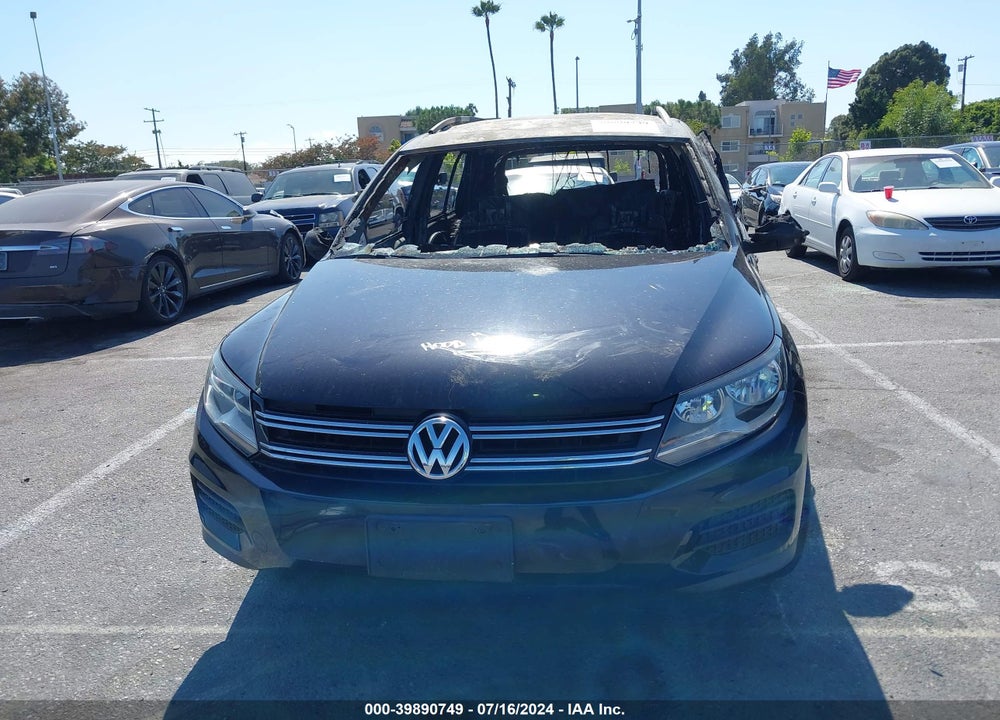 2015 VOLKSWAGEN TIGUAN S VIN: WVGAV7AX1FW601946