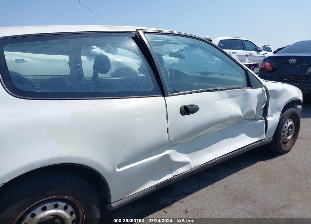 1993 HONDA CIVIC CX VIN: 2HGEH235XPH521509