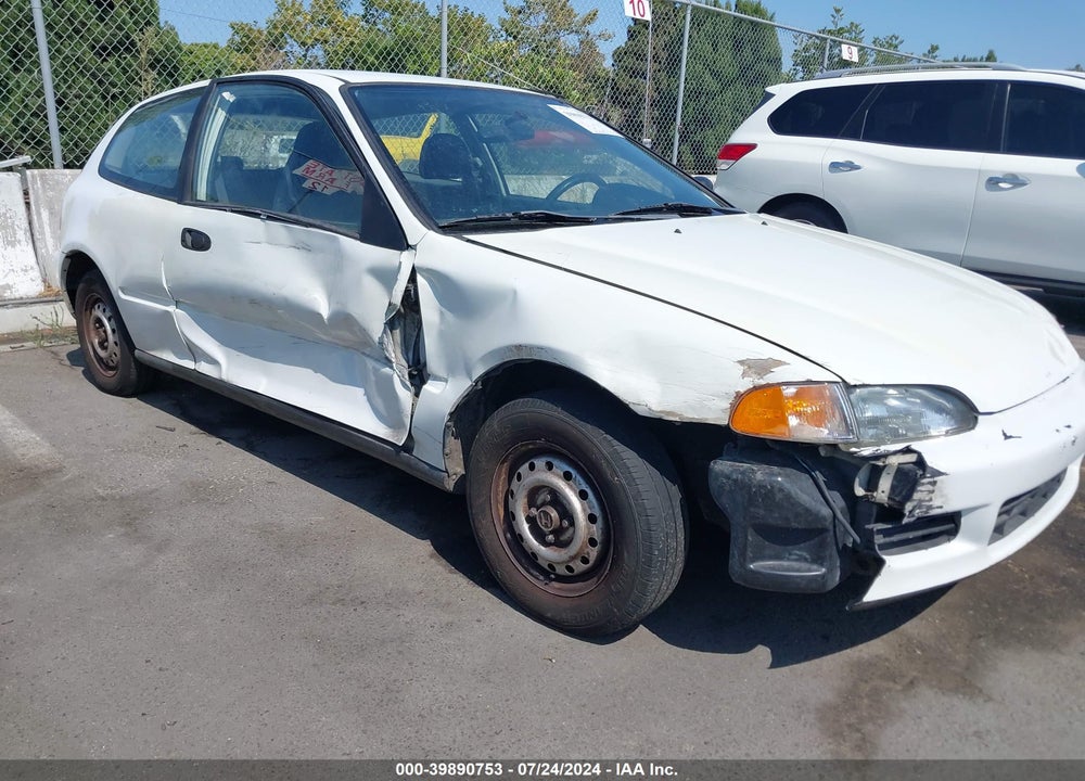 1993 HONDA CIVIC CX VIN: 2HGEH235XPH521509