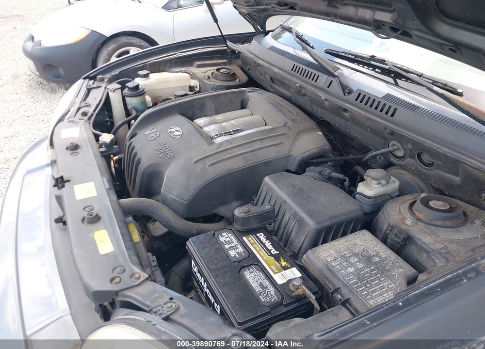 2005 HYUNDAI SANTA FE GLS VIN: KM8SC73D95U885818