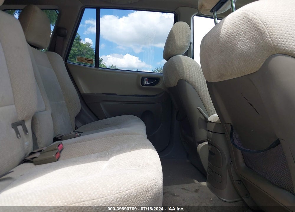 2005 HYUNDAI SANTA FE GLS VIN: KM8SC73D95U885818