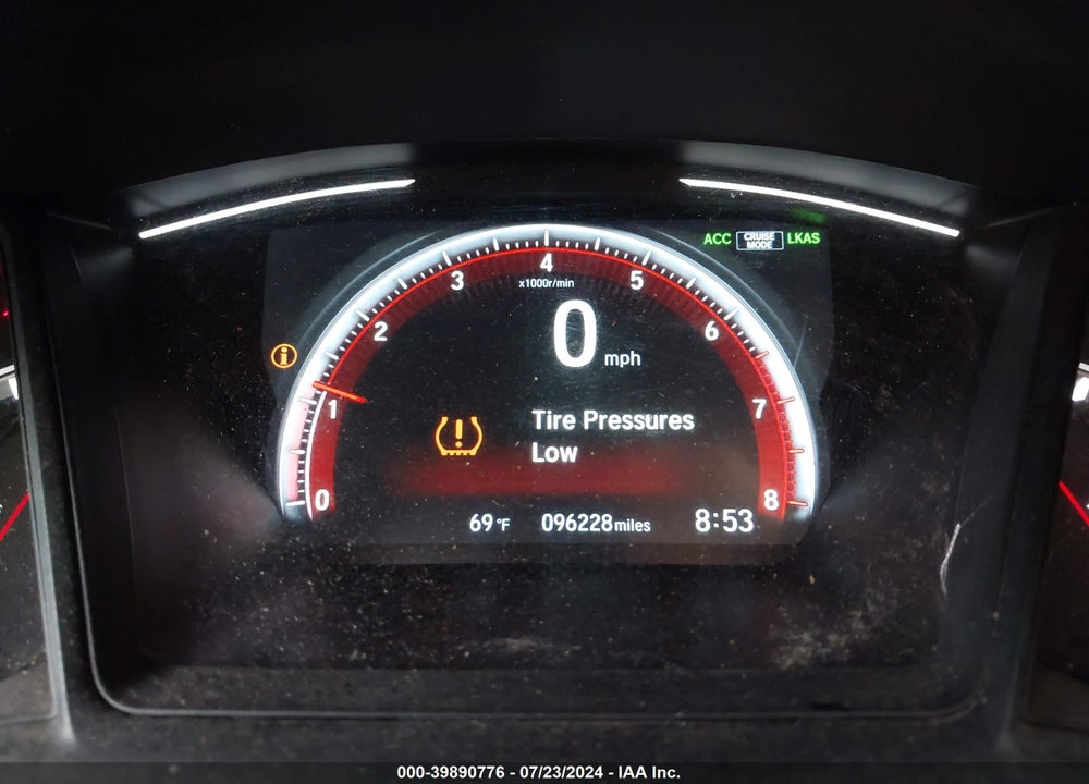 2019 HONDA CIVIC SPORT VIN: SHHFK7G4XKU225535