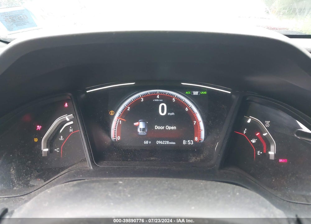 2019 HONDA CIVIC SPORT VIN: SHHFK7G4XKU225535