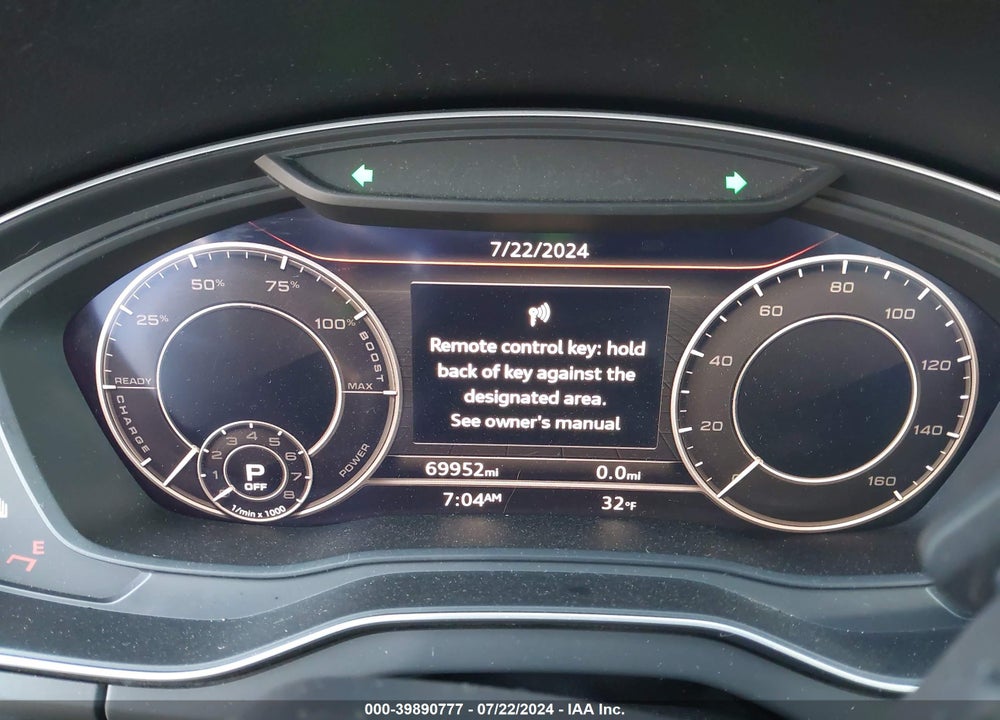 2020 AUDI Q5 PREMIUM 55 TFSI E QUATTRO S TRONIC VIN: WA1G2AFY3L2071532