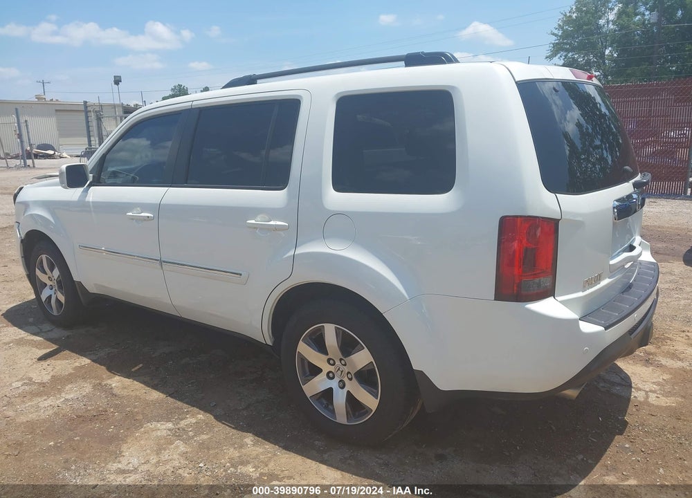 2012 HONDA PILOT TOURING VIN: 5FNYF3H98CB017981