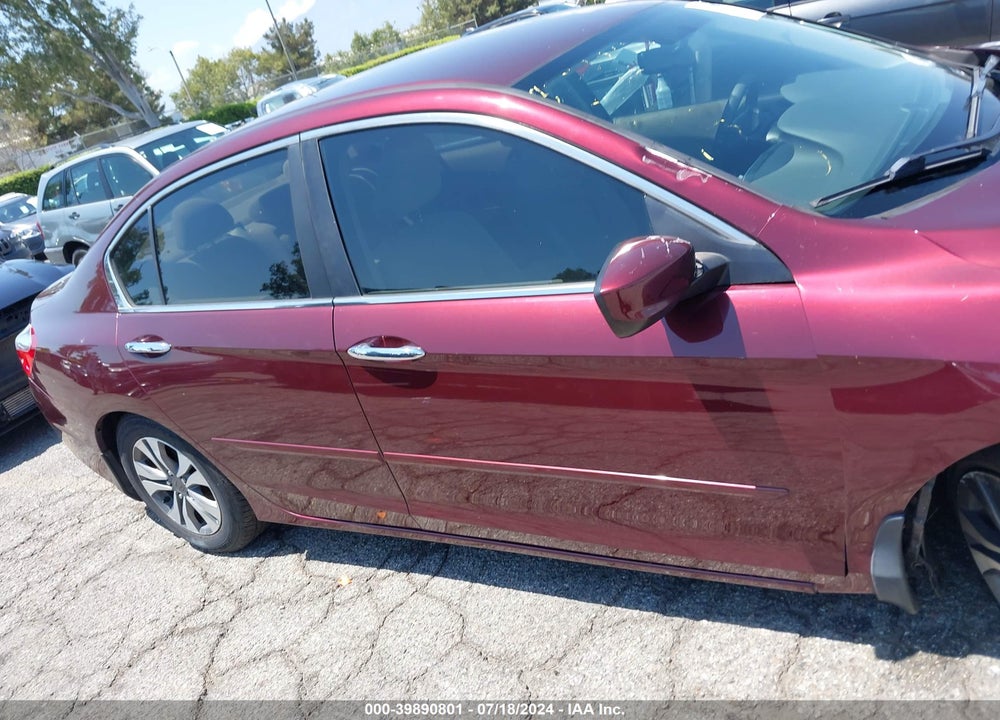 2013 HONDA ACCORD LX VIN: 1HGCR2F33DA029235