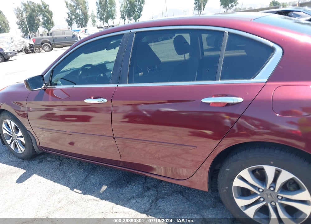 2013 HONDA ACCORD LX VIN: 1HGCR2F33DA029235