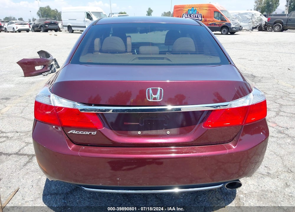 2013 HONDA ACCORD LX VIN: 1HGCR2F33DA029235