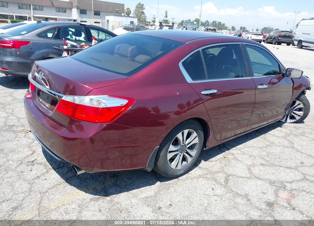 2013 HONDA ACCORD LX VIN: 1HGCR2F33DA029235