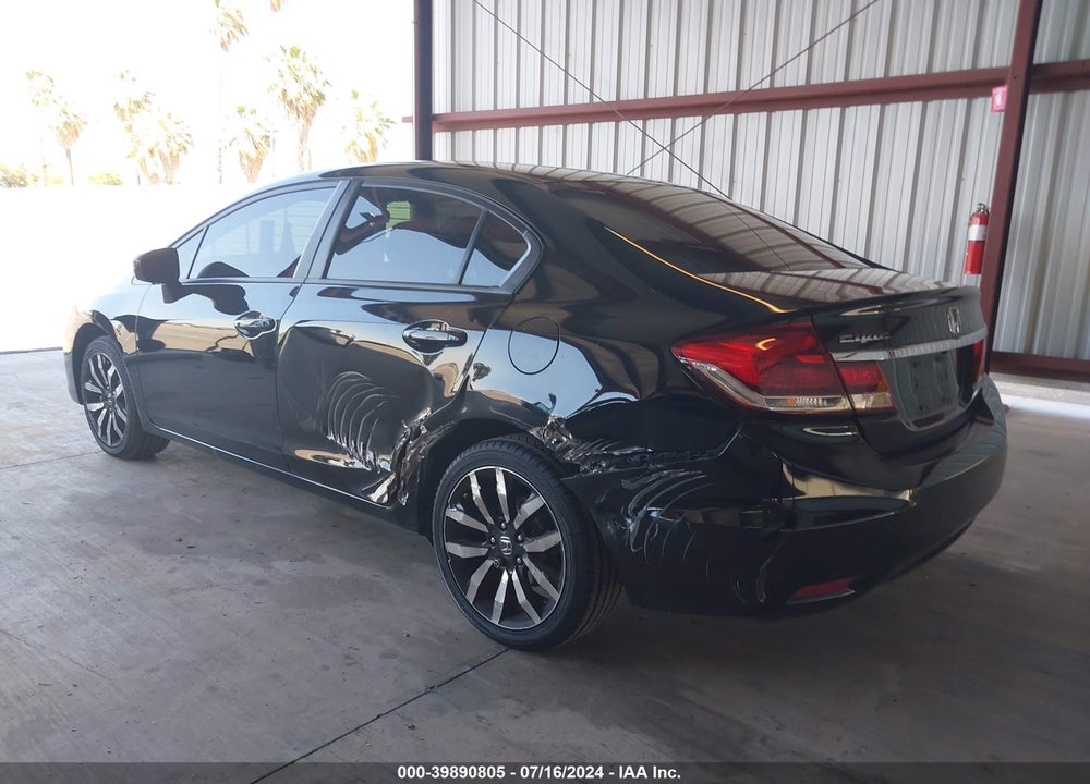 2015 HONDA CIVIC EX-L VIN: 19XFB2F9XFE206674