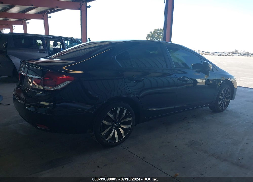2015 HONDA CIVIC EX-L VIN: 19XFB2F9XFE206674
