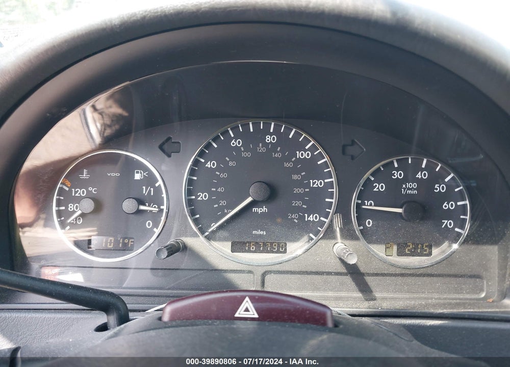 2005 MERCEDES-BENZ ML 350 VIN: 4JGAB57E05A556786