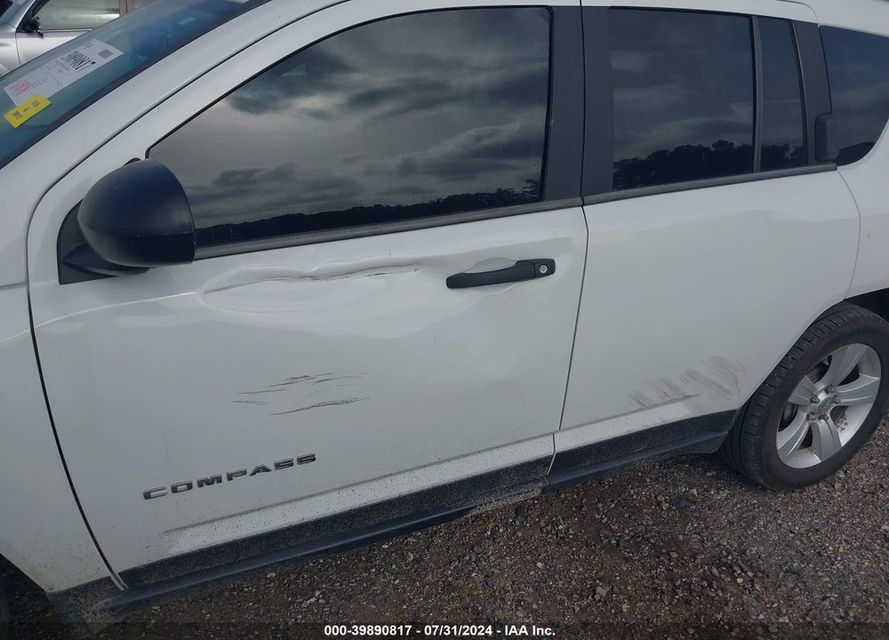 2014 JEEP COMPASS SPORT VIN: 1C4NJCBA8ED536060
