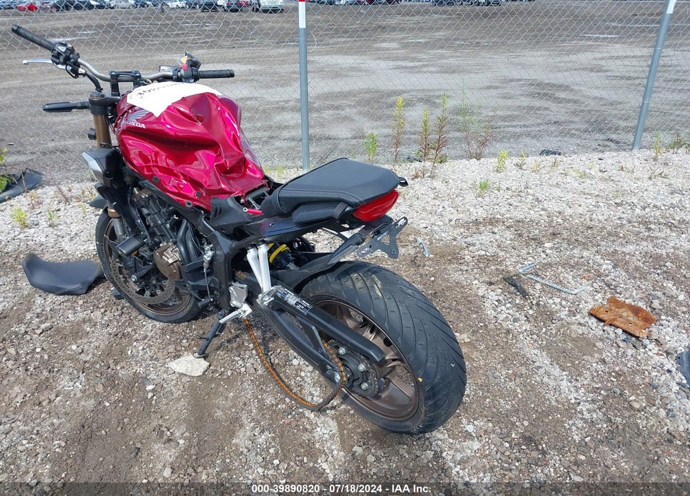 2020 HONDA CB650 RA VIN: MLHRH0259L5100353