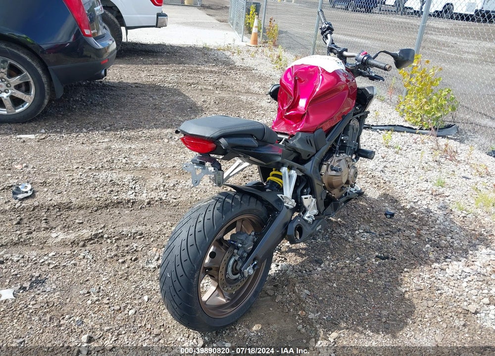 2020 HONDA CB650 RA VIN: MLHRH0259L5100353