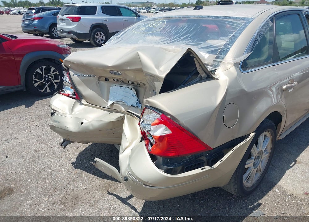 2007 FORD FIVE HUNDRED LIMITED VIN: 1FAHP25137G124685