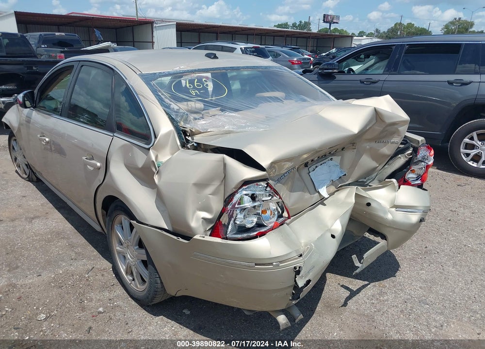 2007 FORD FIVE HUNDRED LIMITED VIN: 1FAHP25137G124685