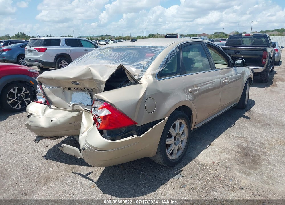 2007 FORD FIVE HUNDRED LIMITED VIN: 1FAHP25137G124685