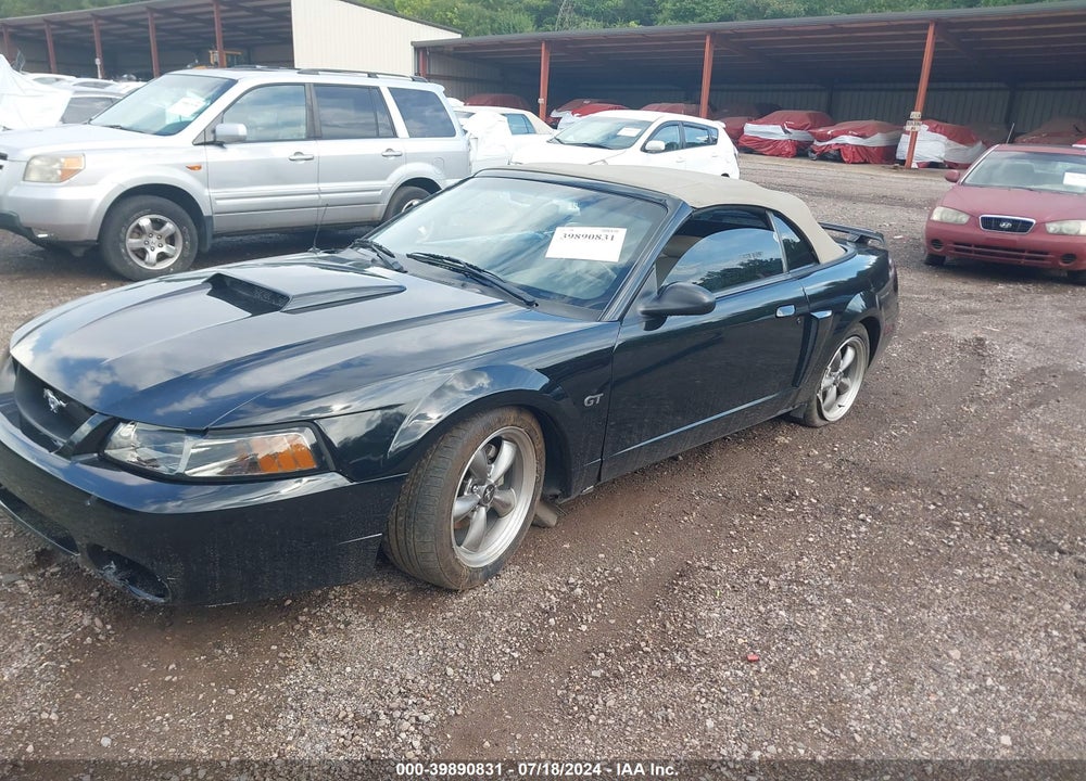 2003 FORD MUSTANG GT VIN: 1FAFP45X73F328770