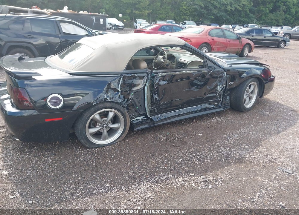 2003 FORD MUSTANG GT VIN: 1FAFP45X73F328770