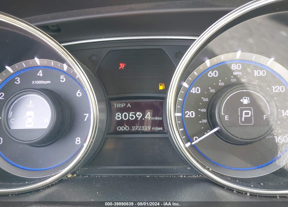 2012 HYUNDAI SONATA LIMITED VIN: 5NPEC4AC8CH489638