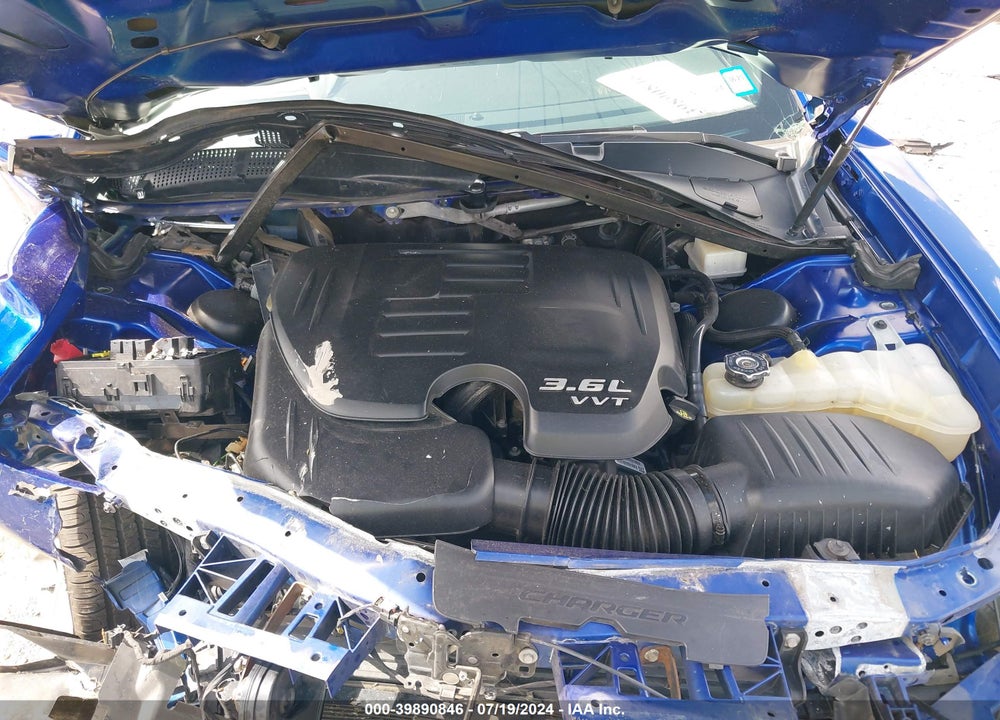 2019 DODGE CHARGER SXT RWD VIN: 2C3CDXBG3KH554799