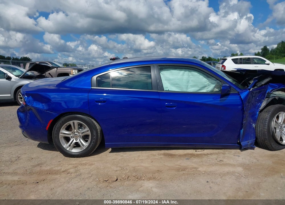 2019 DODGE CHARGER SXT RWD VIN: 2C3CDXBG3KH554799