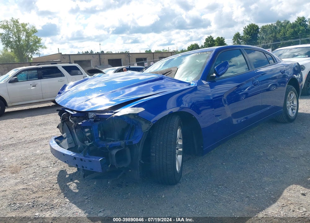 2019 DODGE CHARGER SXT RWD VIN: 2C3CDXBG3KH554799