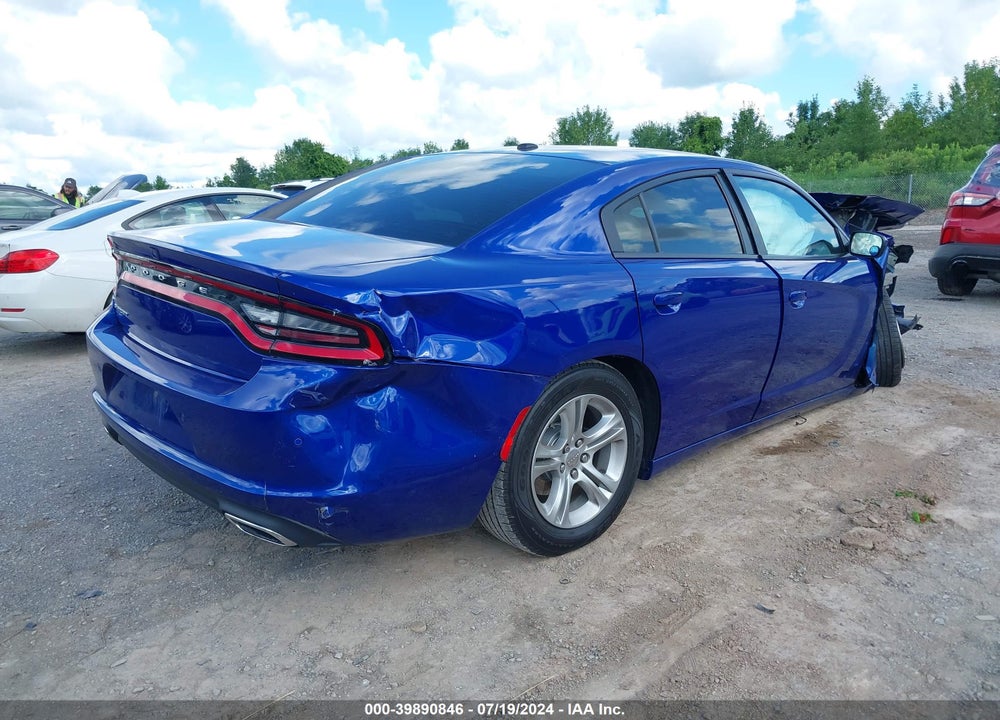 2019 DODGE CHARGER SXT RWD VIN: 2C3CDXBG3KH554799
