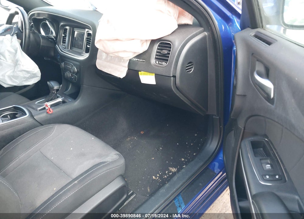 2019 DODGE CHARGER SXT RWD VIN: 2C3CDXBG3KH554799