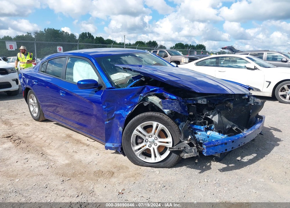 2019 DODGE CHARGER SXT RWD VIN: 2C3CDXBG3KH554799