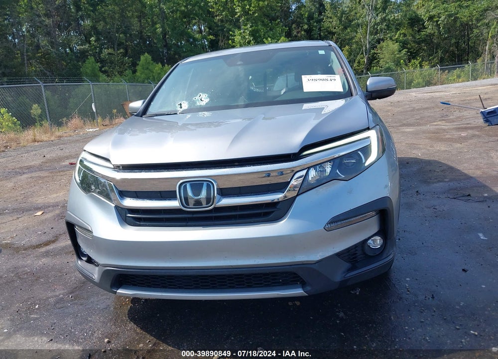 2021 HONDA PILOT 2WD EX VIN: 5FNYF5H38MB013535