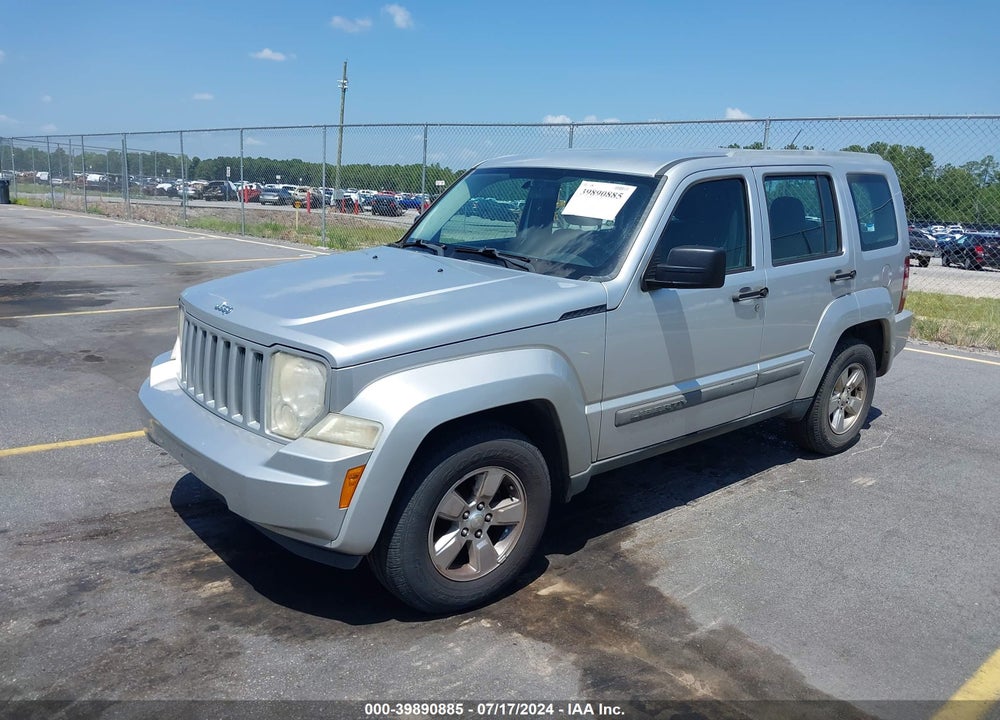 2012 JEEP LIBERTY SPORT VIN: 1C4PJLAK9CW124847