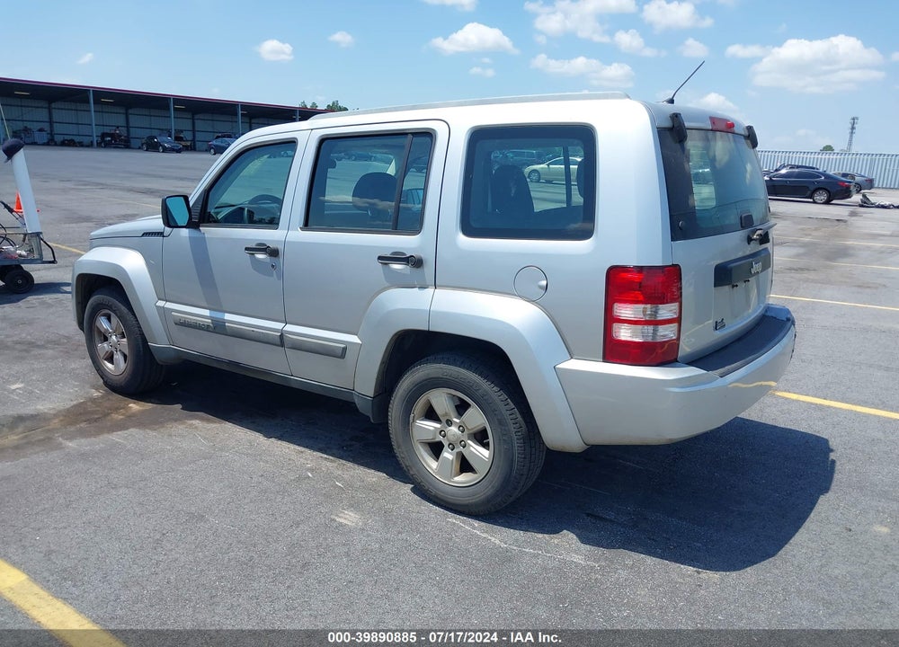 2012 JEEP LIBERTY SPORT VIN: 1C4PJLAK9CW124847