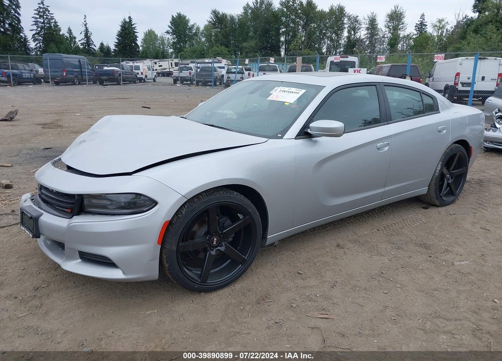 2020 DODGE CHARGER SXT RWD VIN: 2C3CDXBG2LH211564